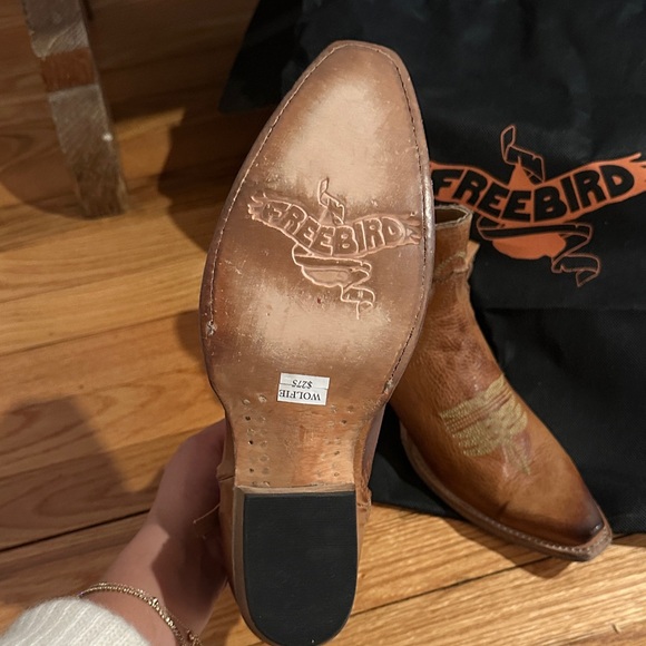 Freebird Wolfie Western Boots - Picture 3 of 5